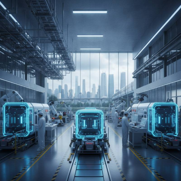 Industrial battery manufacturing facility 2026