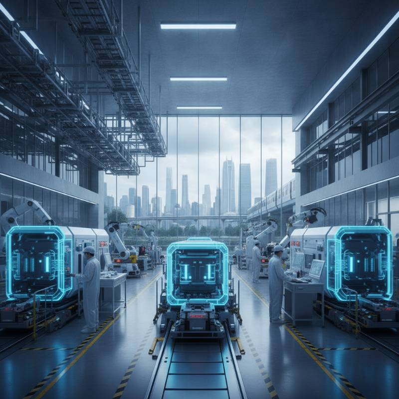 Industrial battery manufacturing facility 2026