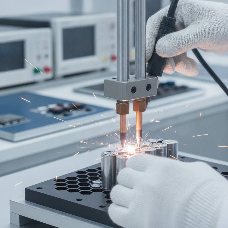 Professional battery spot welding 0.2mm nickel