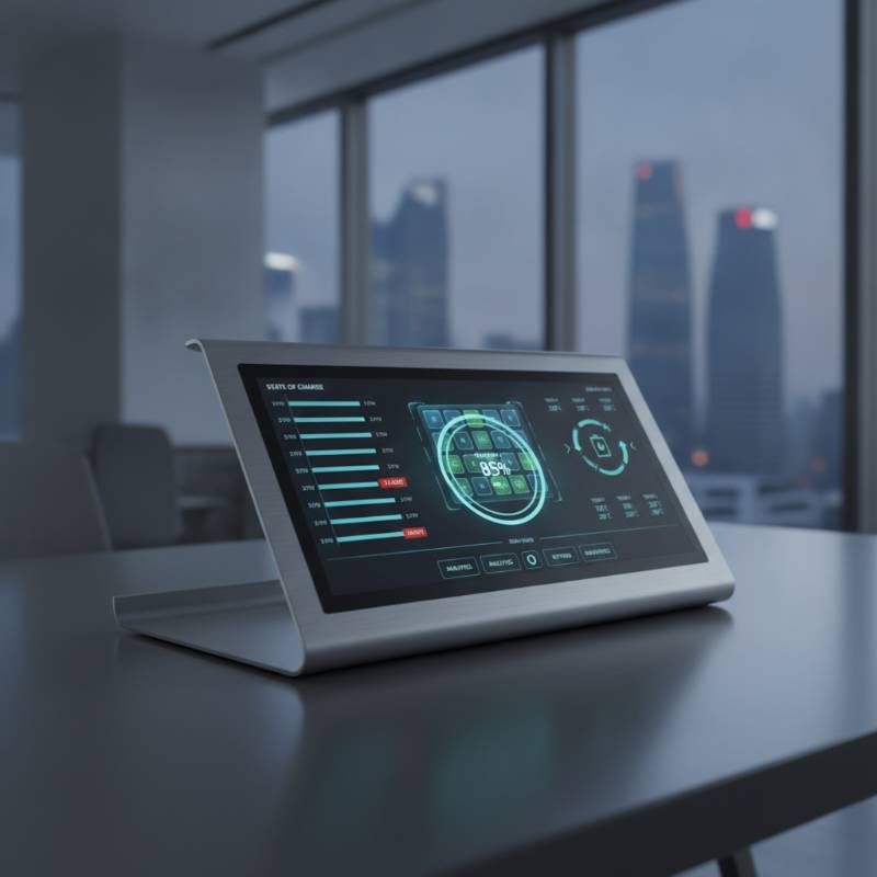 Battery management system digital dashboard interface
