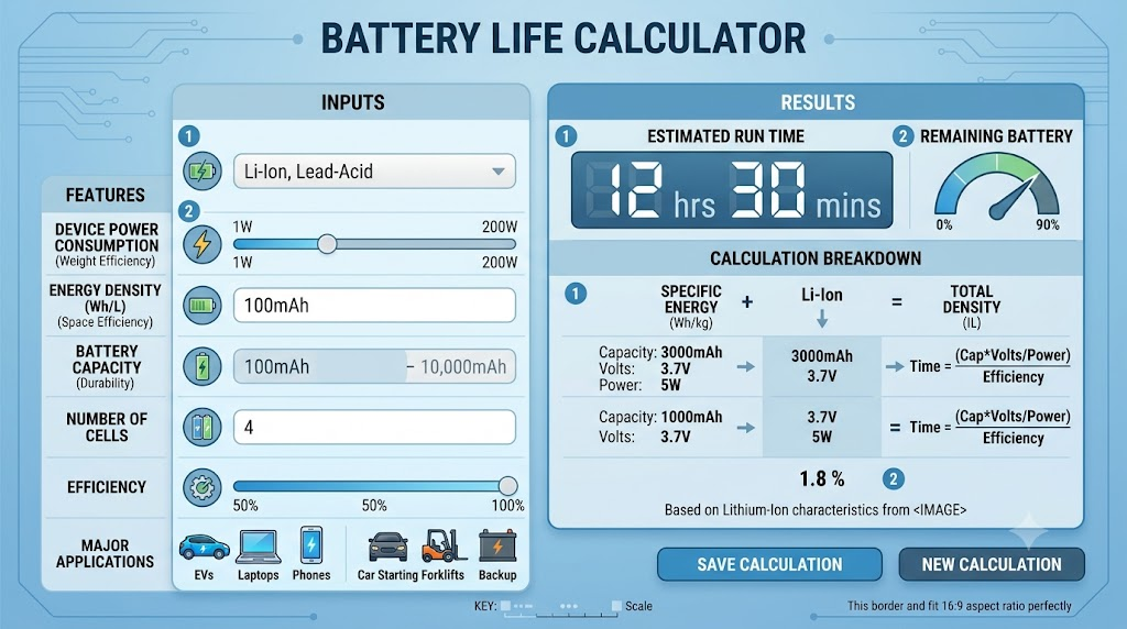 Battery Life Calculator