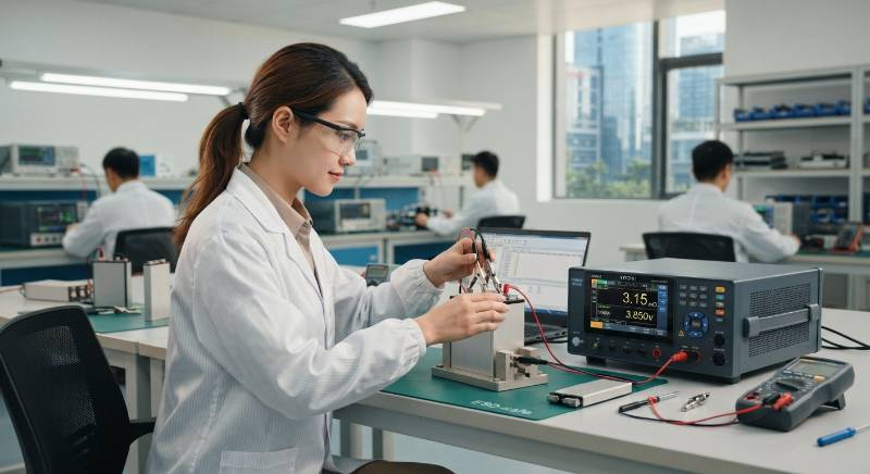 Battery internal resistance testing equipment