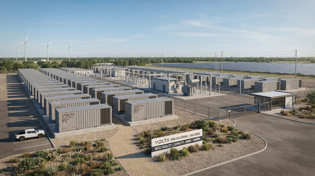 BESS commercial energy storage system facility