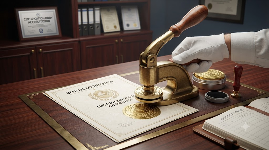  certification seal process