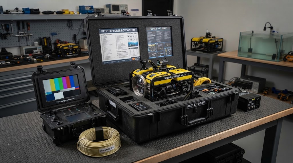 Underwater ROV pack