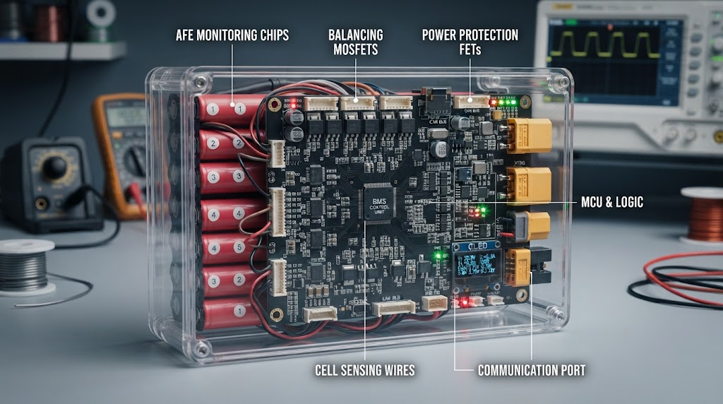 lithium BMS circuit