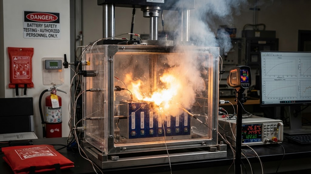 Battery safety testing